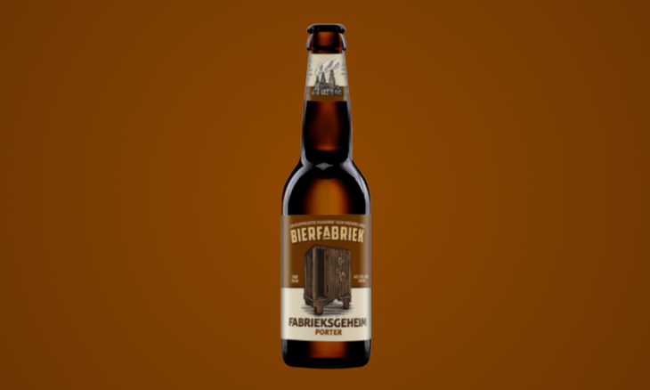 Fabriekfgeheim bier van De Bierfabriek